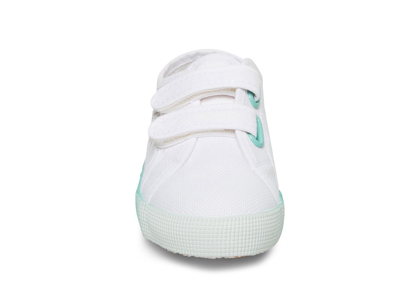 Tenis Infantil Branco - Superga 2750 Cotbumperstrapgradientj - FTSJQ-3957